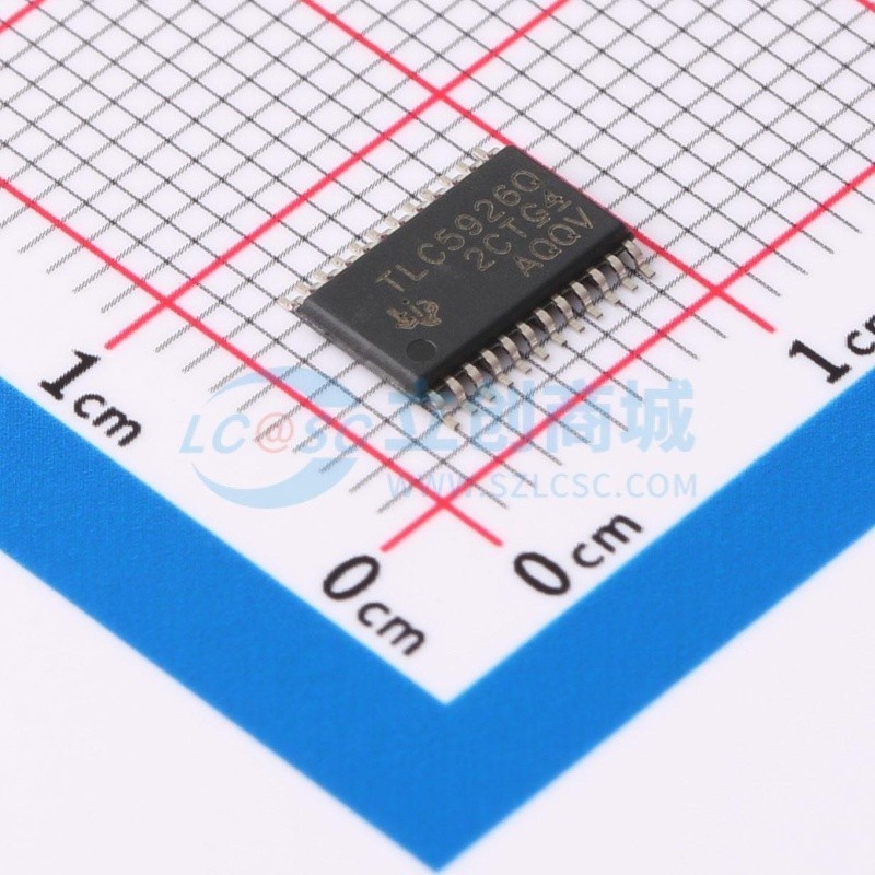 LED驱动 TLC5926QPWPRQ1 HTSSOP-24 TI/德州 电子元器件原装正品