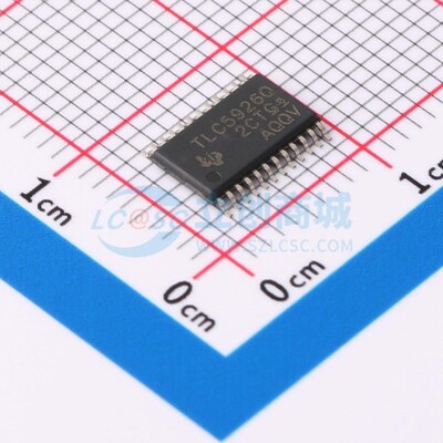 LED驱动 TLC5926QPWPRQ1 HTSSOP-24 TI/德州 电子元器件原装正品