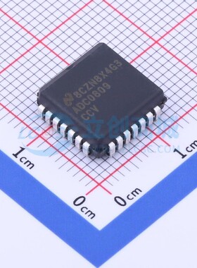 模数转换芯片 ADC0809CCVX PLCC-28 TI/德州 电子元器件配套