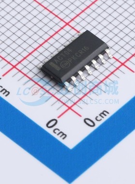 反相器 74ACT04SC SOIC-14 onsemi(安森美) 电子元件配单原装正品