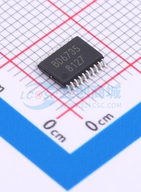 电机驱动芯片 BD6735FV-E2 LSSOP-20 ROHM(罗姆) 电子元器件配套