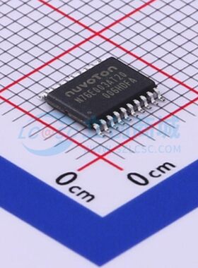 单片机(MCU/MPU/SOC) N76E003AT20 TSSOP-20 NUVOTON(新唐)