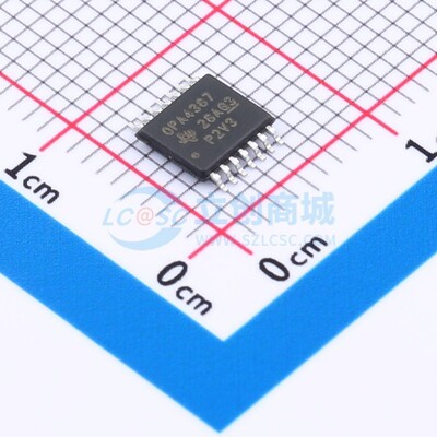 精密运放 OPA4387PWR TSSOP-14 TI/德州 电子元器件配单原装正品