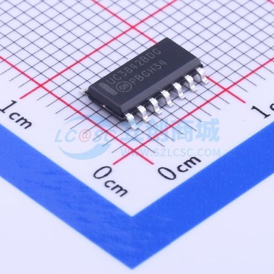AC-DC控制器和稳压器 UC3842BDR2G SOIC-14 onsemi(安森美) 原装