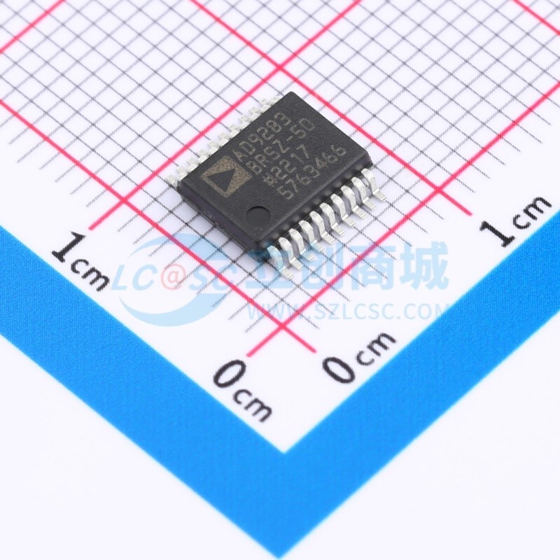 模数转换芯片ADC AD9283BRSZ-50 SSOP-20 ADI(亚德诺) 电子元器件