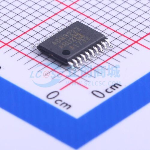 RS232芯片 ADM3222ARUZ TSSOP-20 ADI(亚德诺) 电子元器件