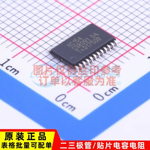 信号开关/编解码器/多路复用器 74HC154PW,118 TSSOP-24 Nexperia