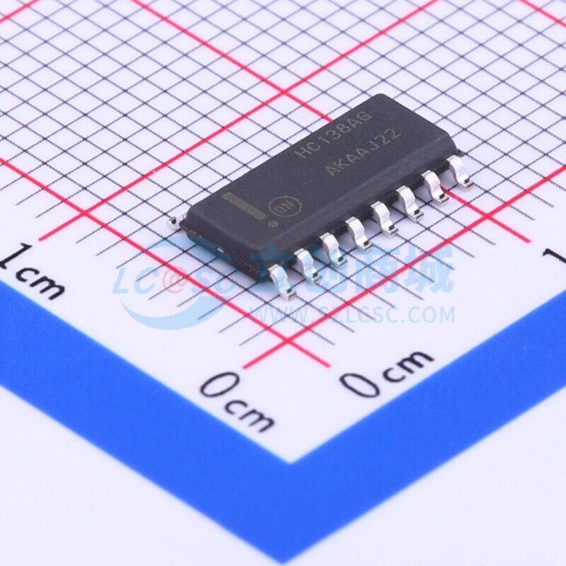 信号开关/编解码器/多路复用器 MC74HC138ADG SOIC-16 onsemi(安 - 实物图