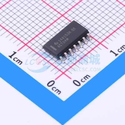 反相器 CD74ACT04M SOIC-14 TI/德州 电子元器件配单原装正品