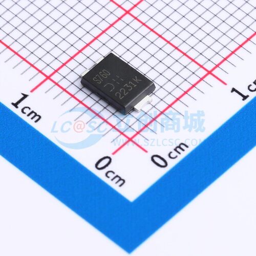 肖特基二极管 PDS760Q-13 Power-DI-5 DIODES(美台) 电子元器件