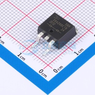 超势垒整流器(SBR) SBR20A200CTB TO-263AB DIODES(美台)