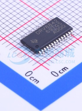 步进电机驱动芯片 DRV8842PWPR HTSSOP-28 TI/德州 电子元件配单