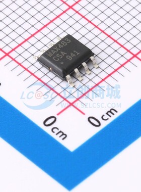 RS-485/RS-422芯片 MAX483CSA+T SOIC-8 MAXIM(美信) 电子元器件