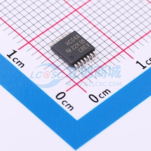 缓冲器/驱动器/收发器 SN74HC04APWR TSSOP-14 TI/德州 原装正品