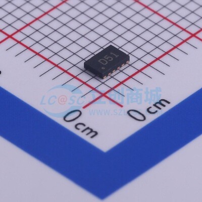 数模转换芯片 DAC7551IDRNR DFN-12 TI/德州 电子元器件配单