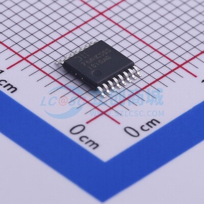 移位寄存器 74AHC595T16-13 TSSOP-16 DIODES(美台) 电子元件配单