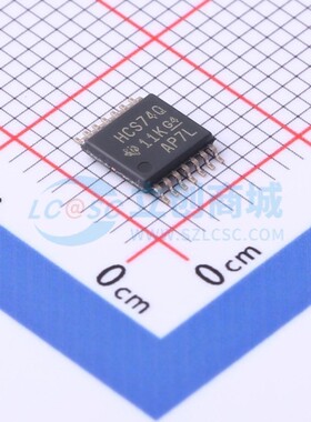触发器 SN74HCS74QPWRQ1 TSSOP-14 TI/德州 电子元件配单原装正品