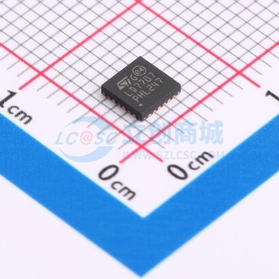 LED驱动 LED7707TR VFQFPN-24 ST(意法半导体) 电子元件原装正品