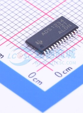 模数转换芯片 ADS1234IPW TSSOP-28 TI/德州 电子元器件配单