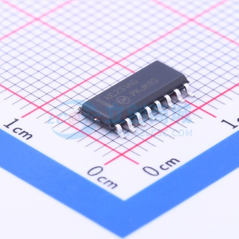 信号开关/编解码器/多路复用器 MC74HC251ADR2G SOIC-16 onsemi(