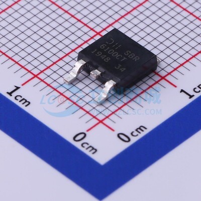 超势垒整流器(SBR) SBR6100CTL-13 TO-252-3 DIODES(美台) 元器件