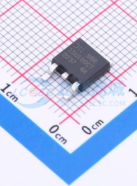 超势垒整流器(SBR) SBR15U100CTLQ-13 TO-252 DIODES(美台)
