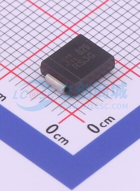 快恢复/超快恢复二极管 RS3G-13-F SMC(DO-214AB) DIODES(美台)