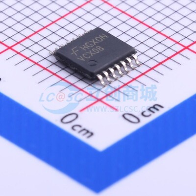 逻辑门 74VCX08MTC TSSOP-14 onsemi(安森美) 电子元器件配单