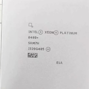 版 Intel 全新拆机正式 CPU 8480