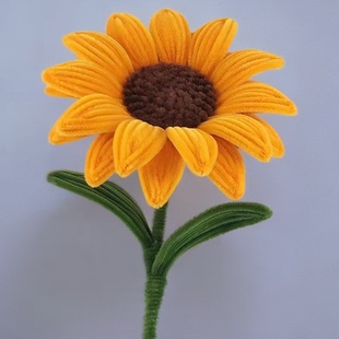 一举夺魁金榜题名扭扭棒大号向日葵手工花diy材料包中高考毕业季