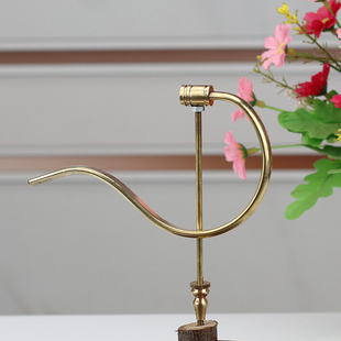 竹鸟笼纯铜挂钩钩子提手折叠倒钩鸟用具画眉蜡嘴百灵配件鸟用具