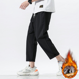 K704-P40加绒秋冬季坠感西裤男大码休闲裤直筒裤运动裤裤子厚p50，男装西裤，电商B280-1（原A049）