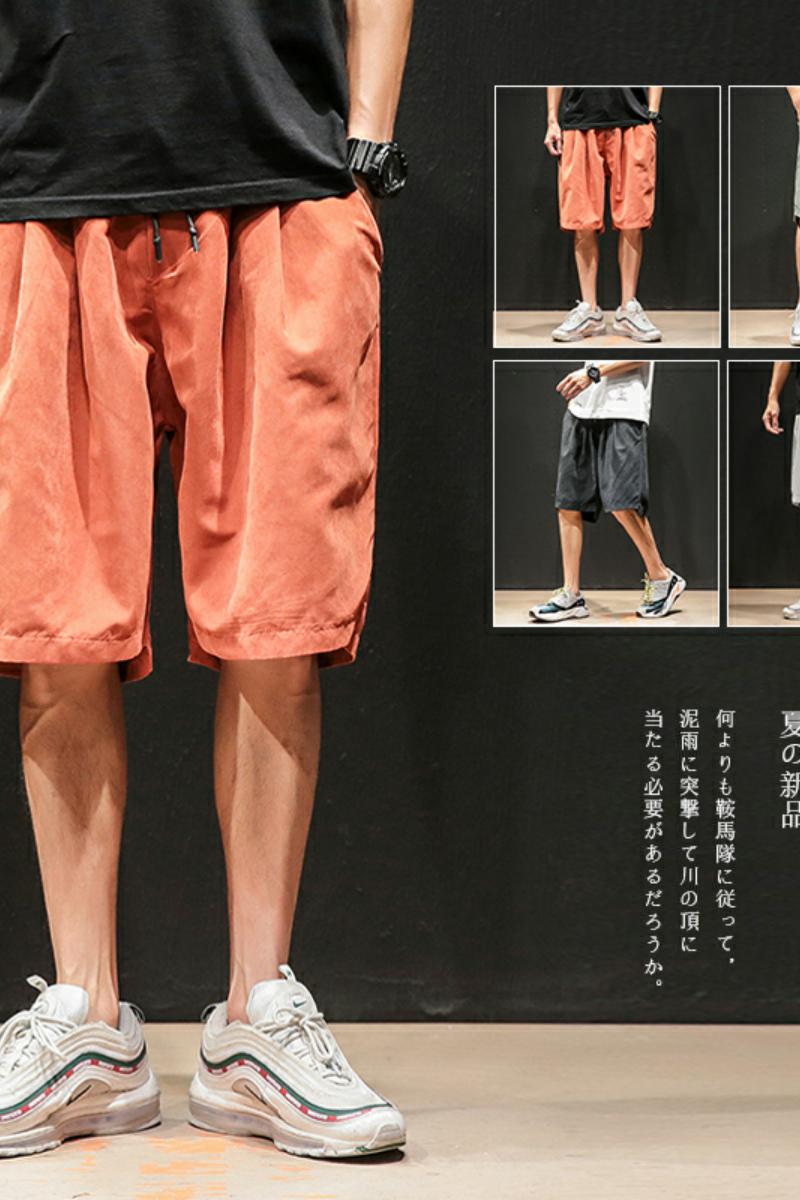 DK88-P35控58夏季新款五分裤宽松休闲裤短裤男士大码运动裤潮,男装牛仔裤,电商B280-1（原A049）
