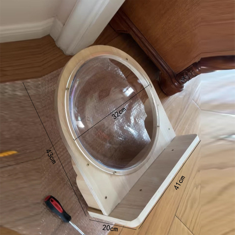 实木猫咪吊床壁挂猫窝宠物墙上悬挂吸盘免打孔透明太空舱猫窝爬架,宠物/宠物食品及用品,猫笼子/猫别墅,淘宝优惠券,粉丝福利购,淘宝优惠卷