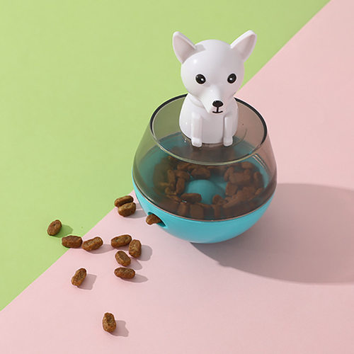 跨境宠物玩具逗猫咪狗狗玩具漏食器趣味益智解闷不倒翁漏食球