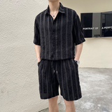 2025夏季短袖短裤套装TZ8044上衣P40，8044裤子P35，可拆卖，男装休闲套装，电商B307