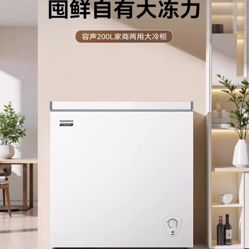 Ronshen/容声 BD/BC-200E10HNLAJ大容量冷柜家用商用一级能效冰柜