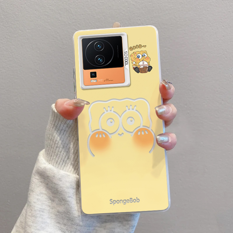 IQOONEO7手机壳大脸海绵宝宝