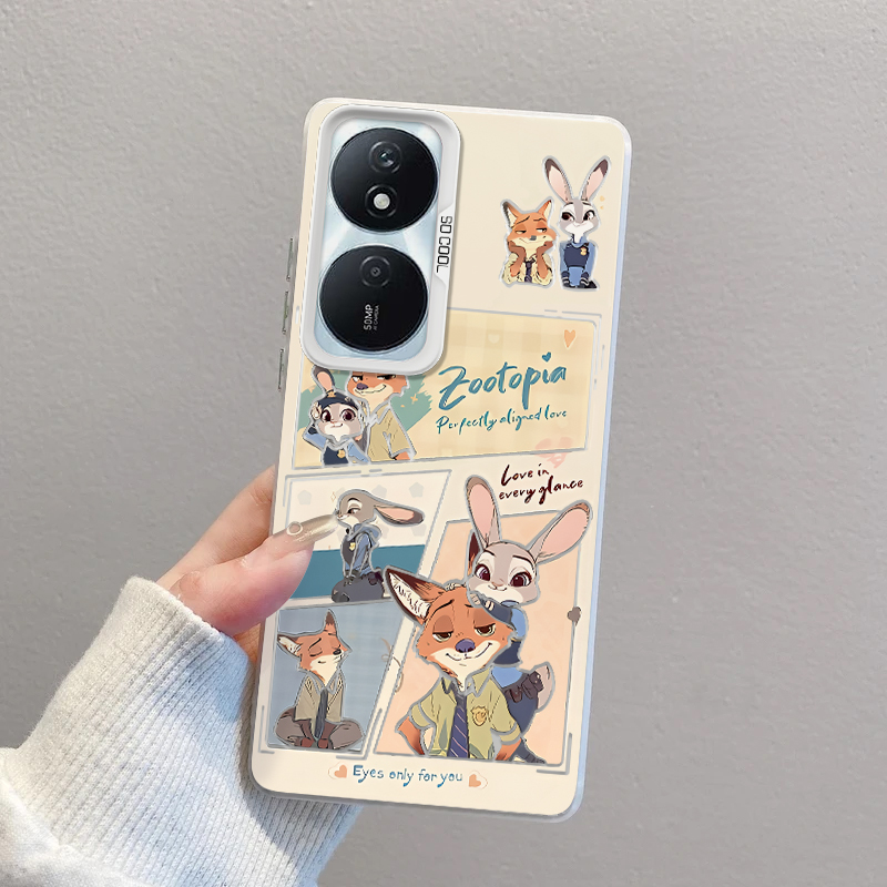 荣耀Play8T手机壳尼克和朱迪漫画