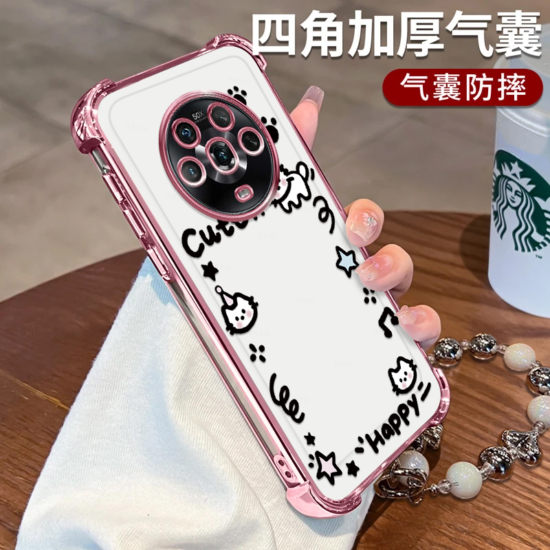 荣耀Magic4手机壳猫猫相框