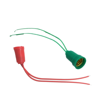 E10螺口灯座带线改装设备广告设计螺口灯泡底座卡口灯座B9能固定