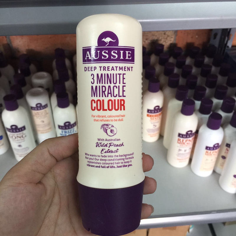 Ó¢¹ú½ø¿Ú´üÊóAussie colour Èý·ÖÖÓÆæ¼£·¢Ä¤Éî²ã»¤·¢ËØ»¤É« 250ml