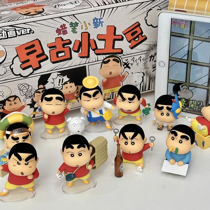 52TOYS蜡笔小新早古小土豆盲盒