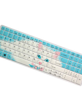 Acer E1-531-571键盘保护贴膜15.6英寸TM6595笔记本TMP253电脑TM8473套14寸非夜光非快捷键非贴纸可爱动漫罩