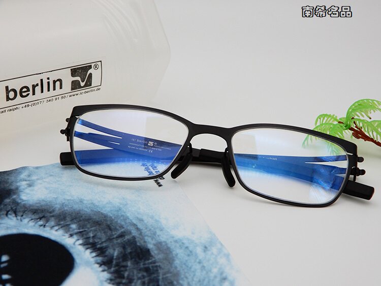 2020 new pattern Germany Berlin ic!berlin men and women business affairs glasses Screw weldingin the  ZIPPO/Swiss Army Knife/Glasses , Frames  category - from Buy2taobao.com to provide professional Taobao agent buy service