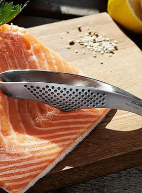 日本具良治GLOBAL不锈钢拔鱼刺夹鱼骨拔钳猪皮鸡毛除毛镊子g-20