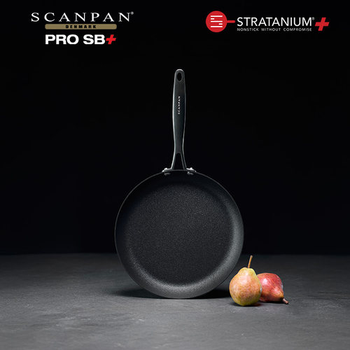 丹麦scanpan全黑设计Pro SB+系列锅具平底锅不粘锅煎锅家用厨用