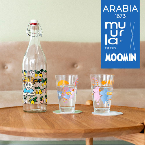 姆明芬兰进口arabia卡通果汁杯