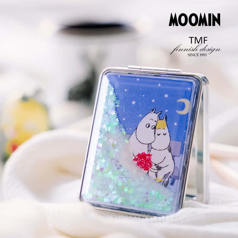 芬兰tmf姆明moomin随身化妆镜