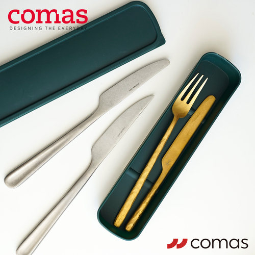 comas餐具盒家用pp材质